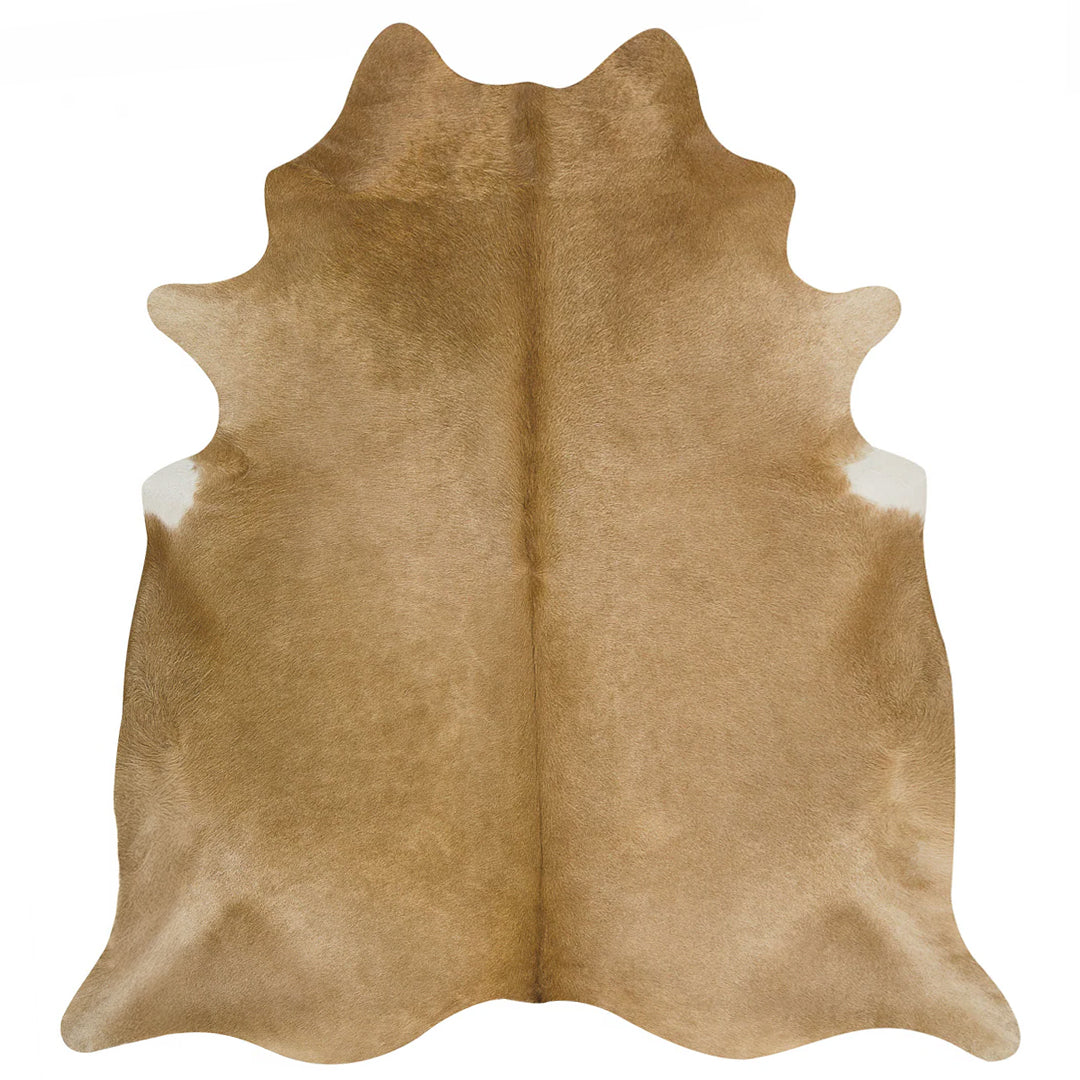 Palomino Brazilian Cowhide Rug: XXL