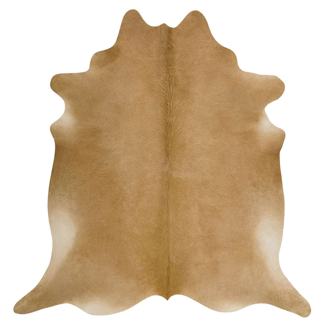 Palomino Brazilian Cowhide Rug: XXL