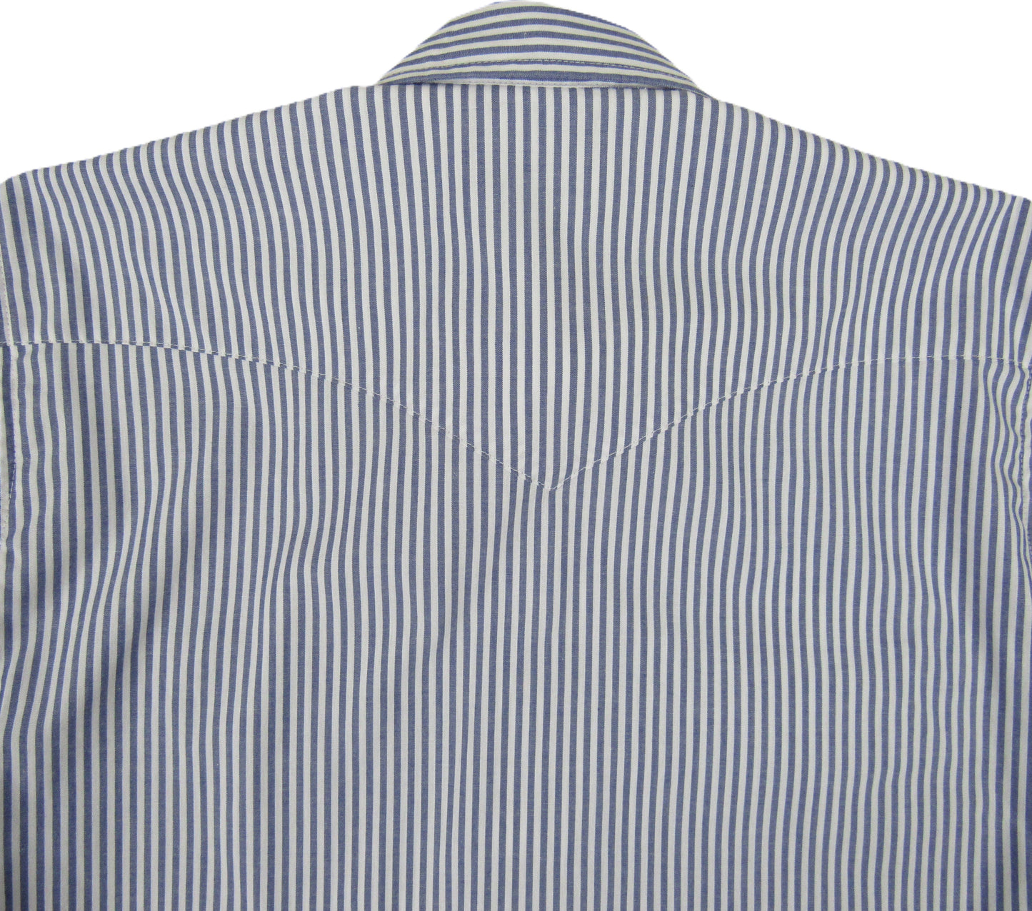 Flying R Ranchwear - Regency Stripe - Blue/White - Short Sleeve - Classic Fit