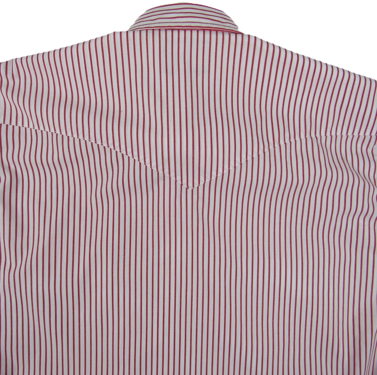 Flying R Ranchwear - Pencil Stripe - Red/White - Short Sleeve - Classic Fit