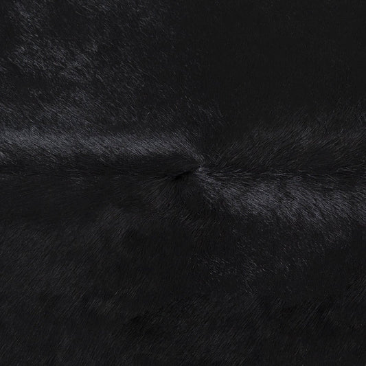 Black Brazilian Cowhide Rug: XL