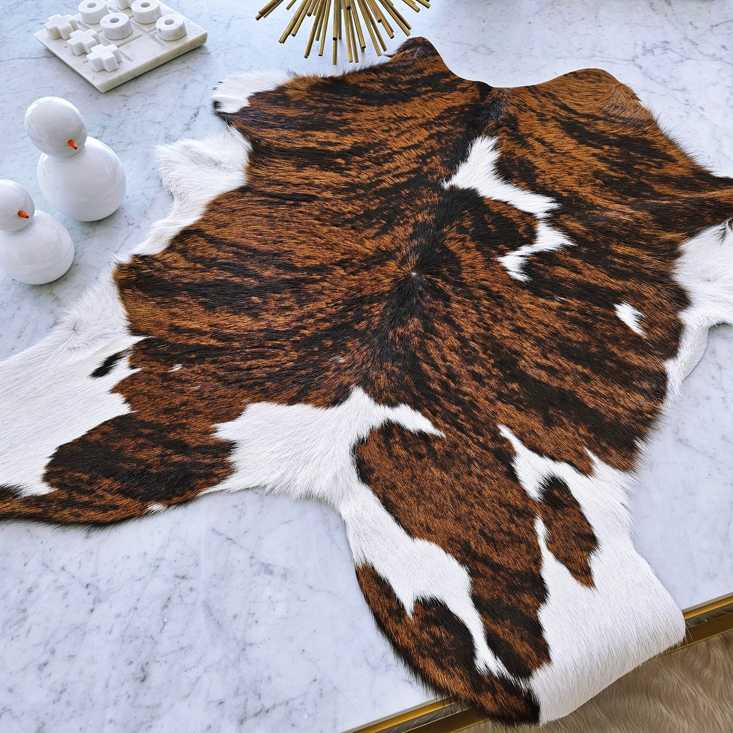 Tricolor Calf Hides