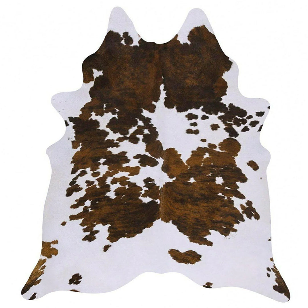 Tricolor Brazilian Cowhide Rug: XXL