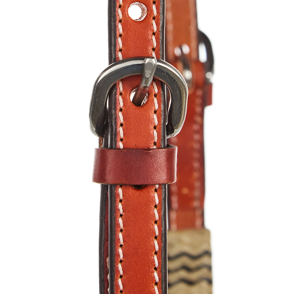 Chestnut Rawhide Quick Change Single Ear Headstall