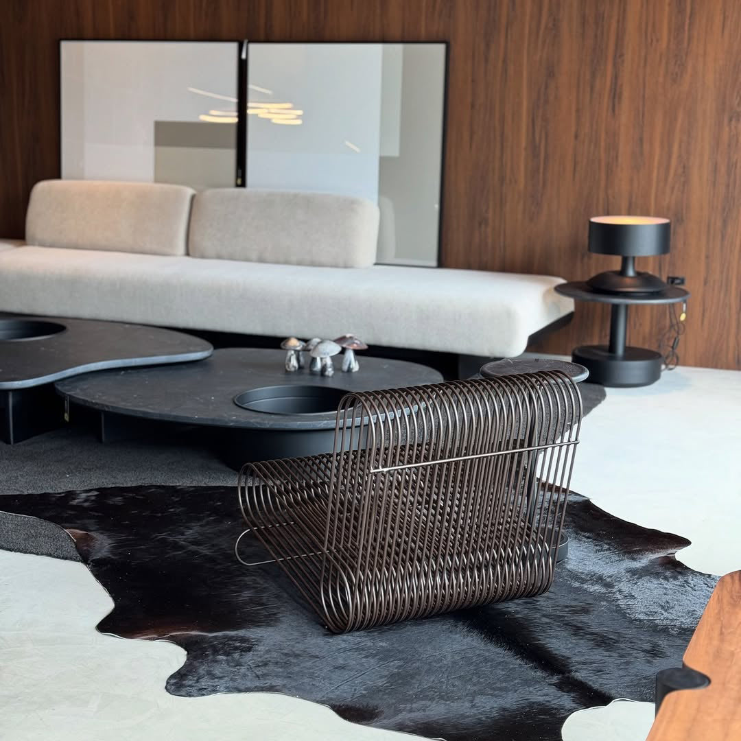 Black Natural Cowhide Rug