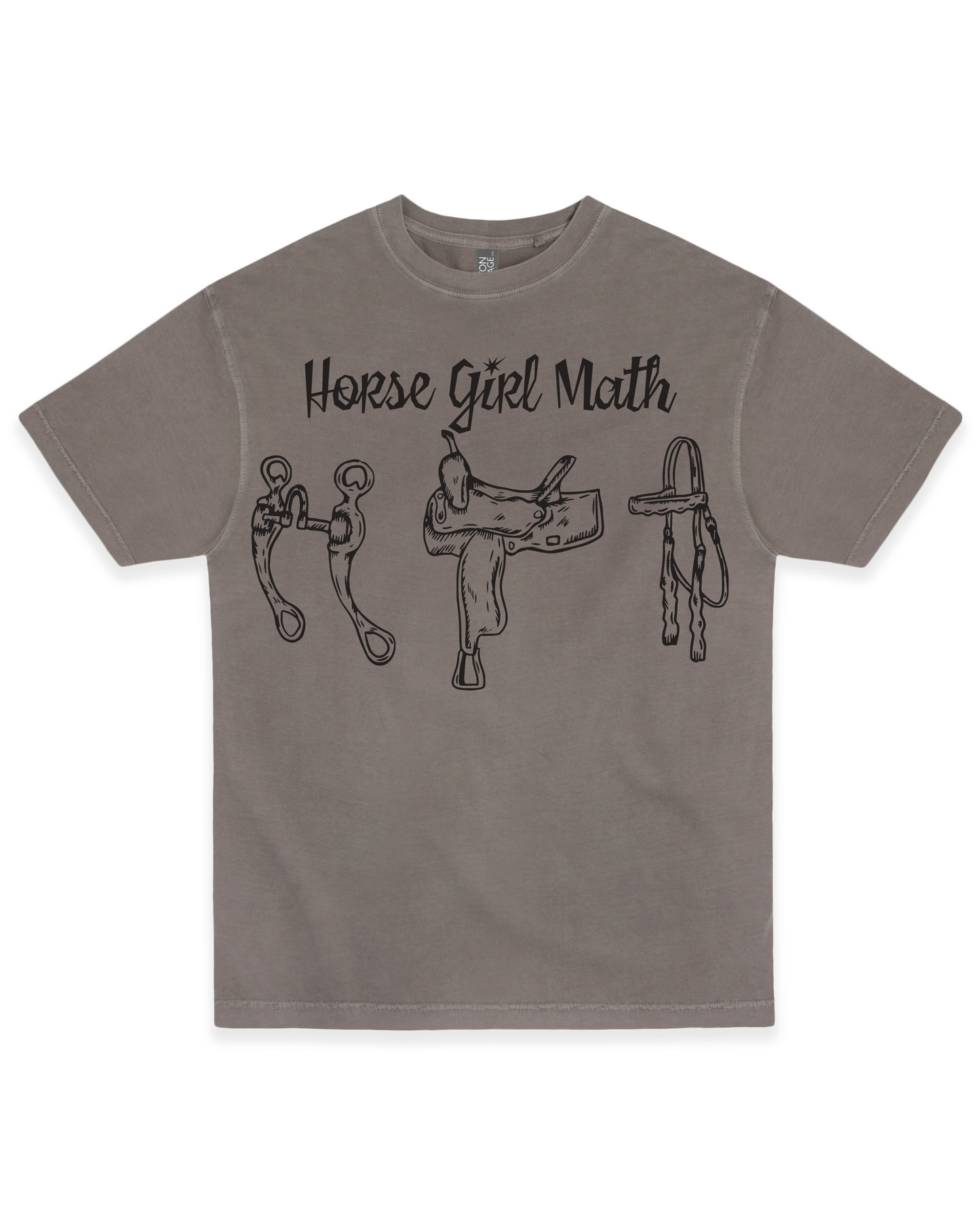 Horse Girl Math Tee