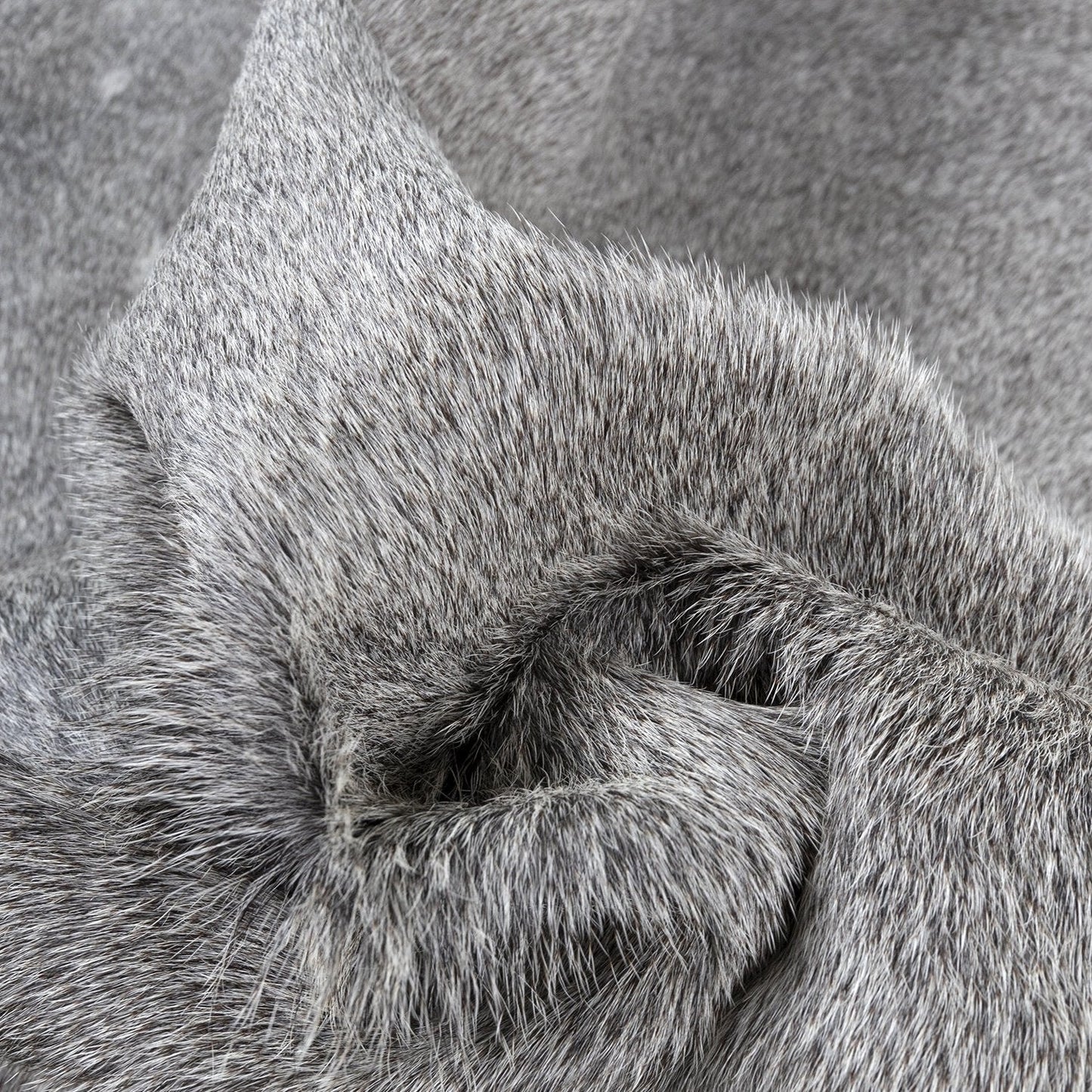 Grey Brazilian Cowhide Rug: XXL