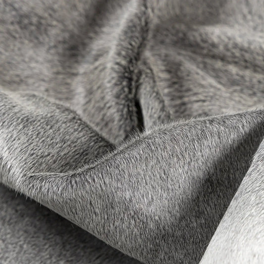 Grey Brazilian Cowhide Rug: XL