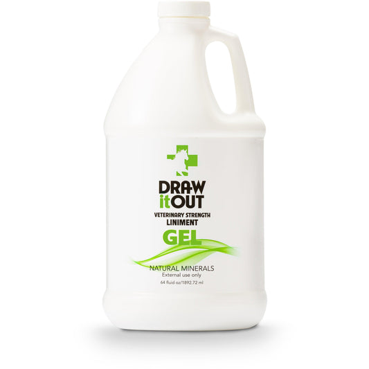 Draw It Out® 64oz Gel – High Potency Horse Liniment for Deep Relief