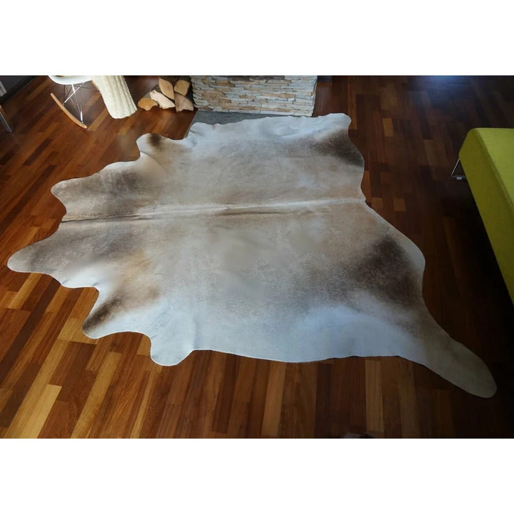 Grey Palomino Brazilian Cowhide Rug: XL
