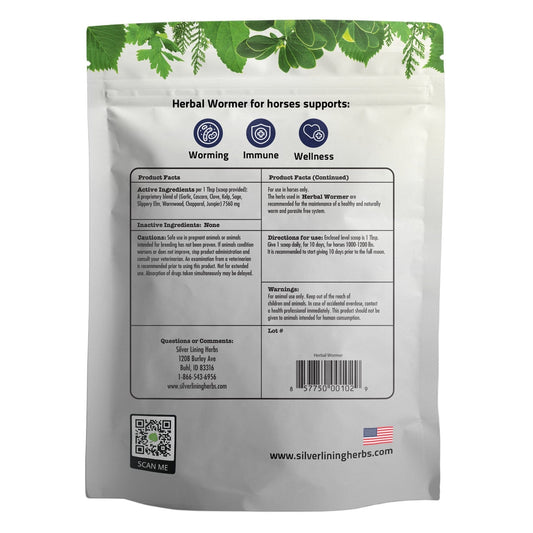 Herbal Wormer for Horses
