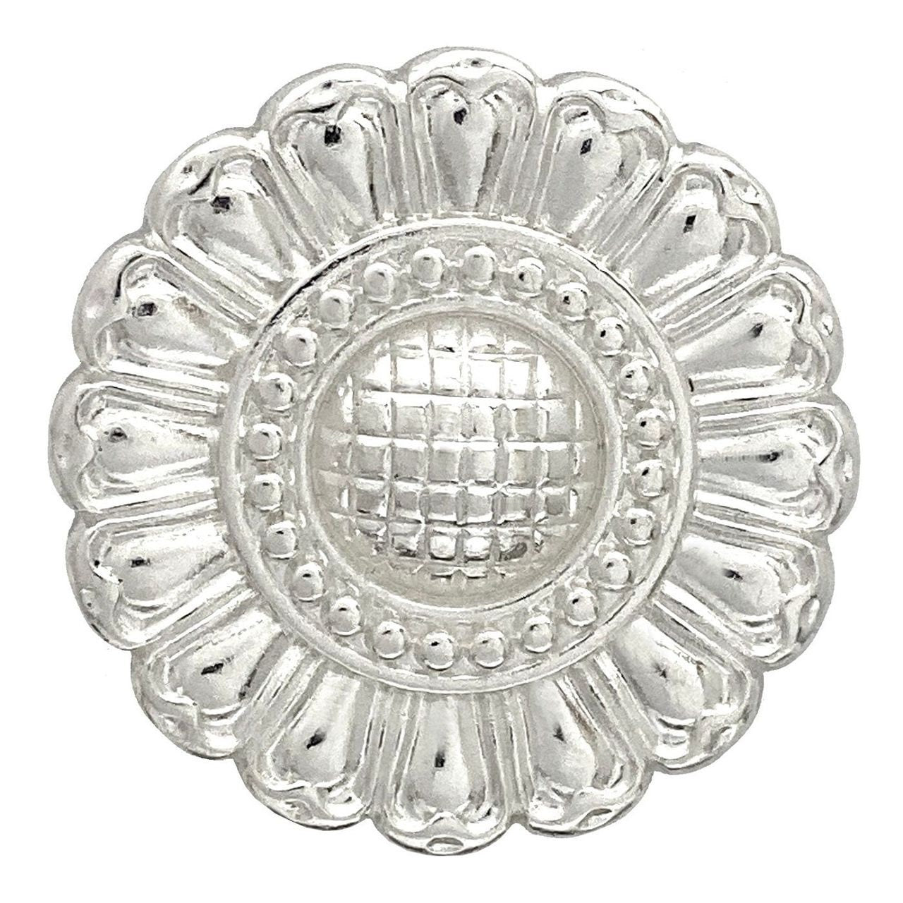 Concho Scarf Slide Sunflower Flower Wild Rag Scarf Slide by double b wild rags