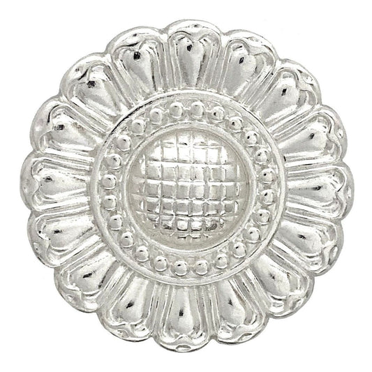 Concho Scarf Slide Sunflower Flower Wild Rag Scarf Slide by double b wild rags