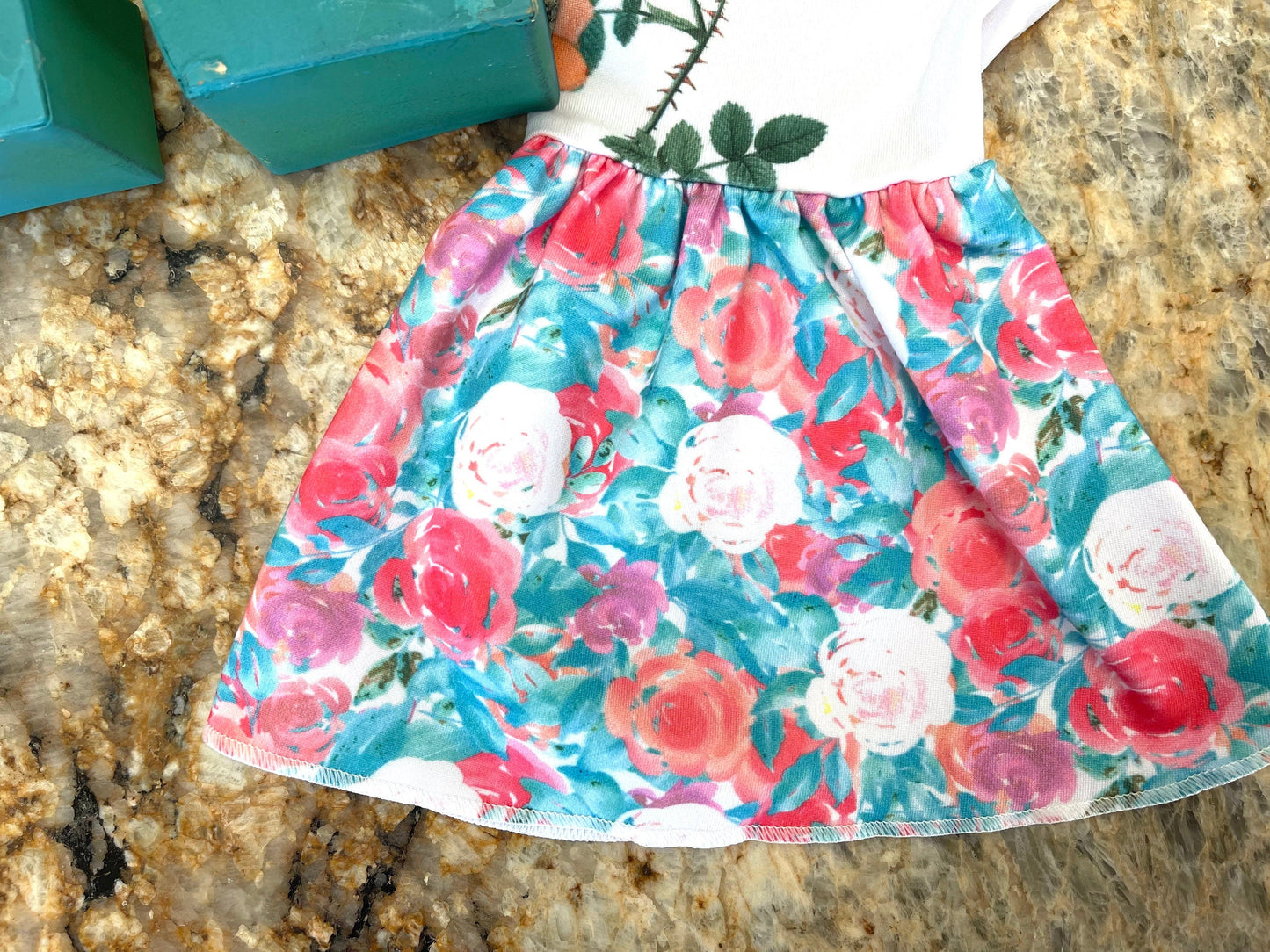 Girls' Floral Bell Bottoms: Wildflower Summer Pants