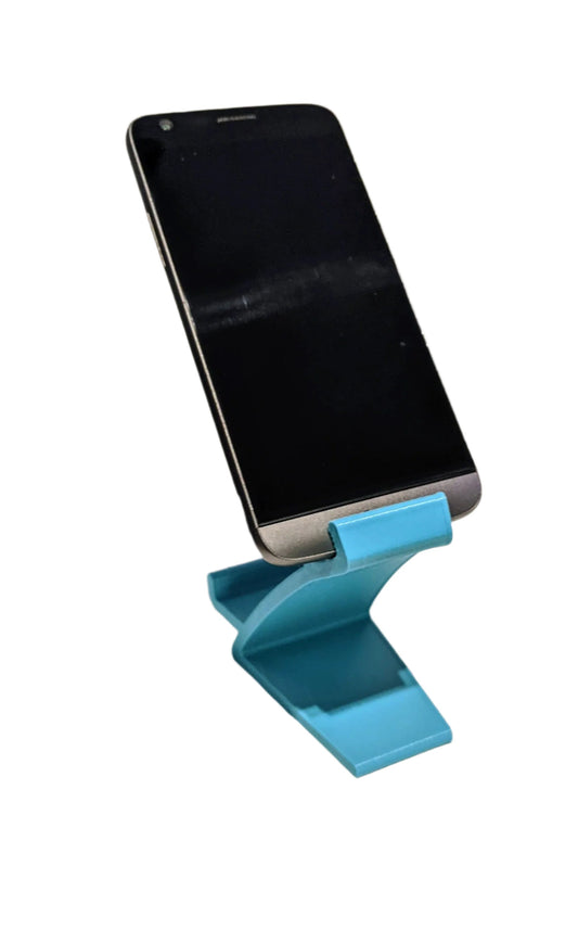 Phone and Tablet Stand with Horseshoe Design | Three Angles