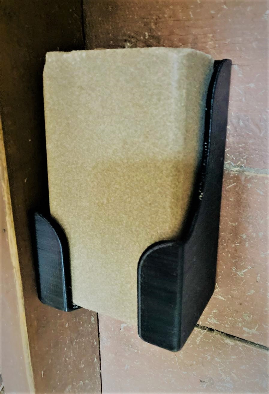 Salt Block Holder - Screw Mount - Fits Standard 4lb 4"x2.5" Salt Blocks