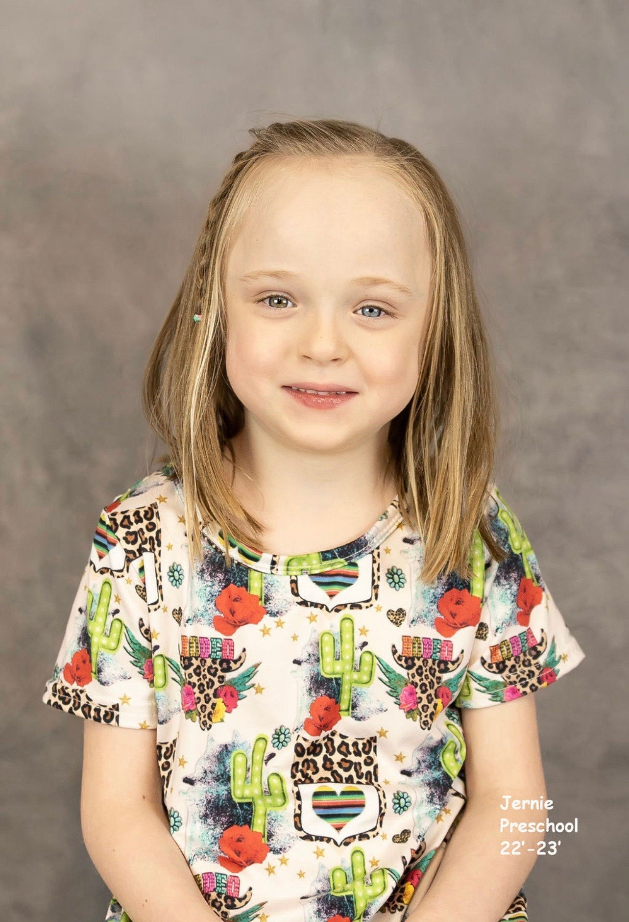 Rodeo T-Shirt Dress: Cheetah Skull Cactus Cowgirl Outfit