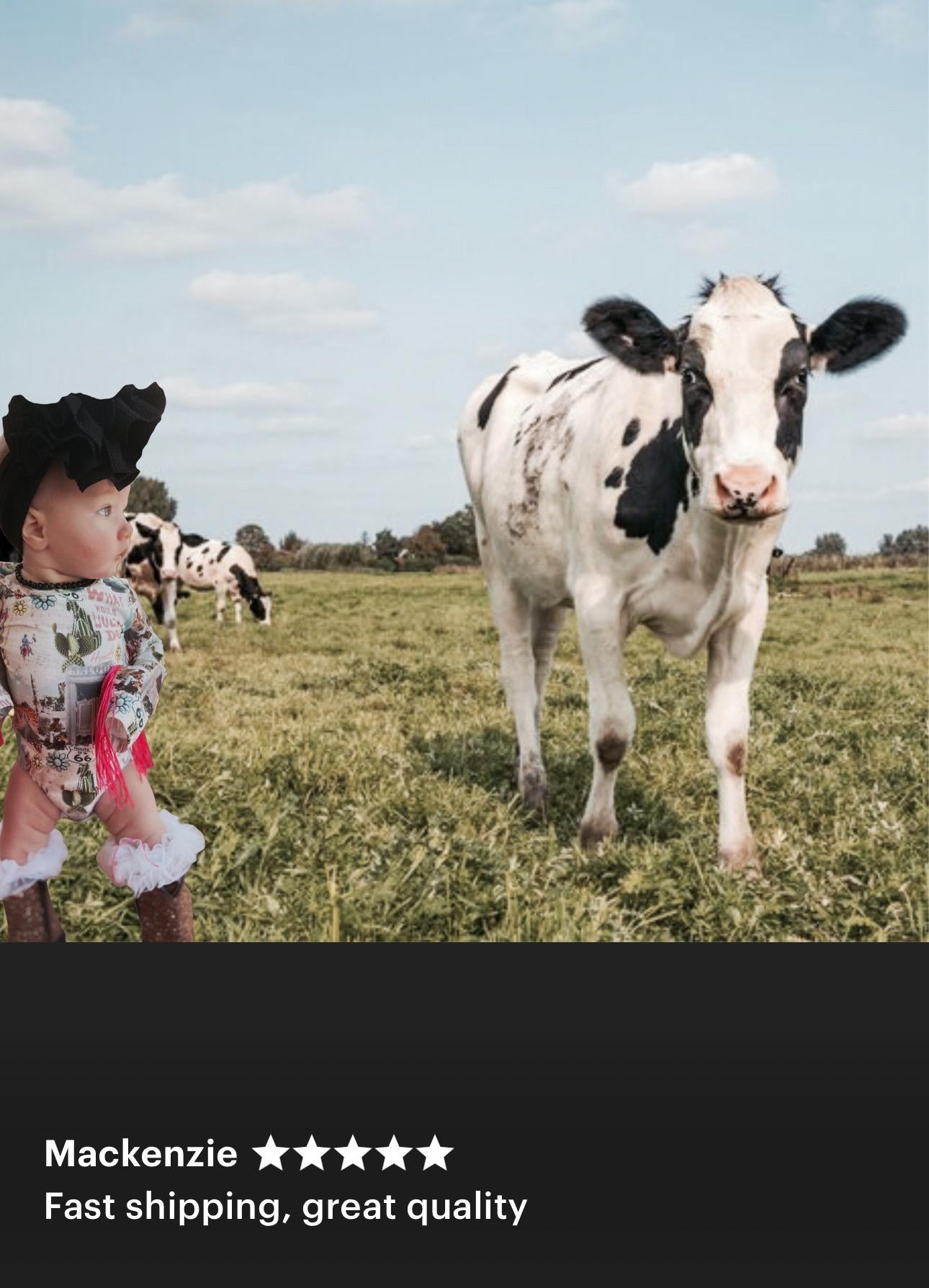 Girls' Western Fringe Bodysuit: What Would Dolly Do Cowgirl Shirt