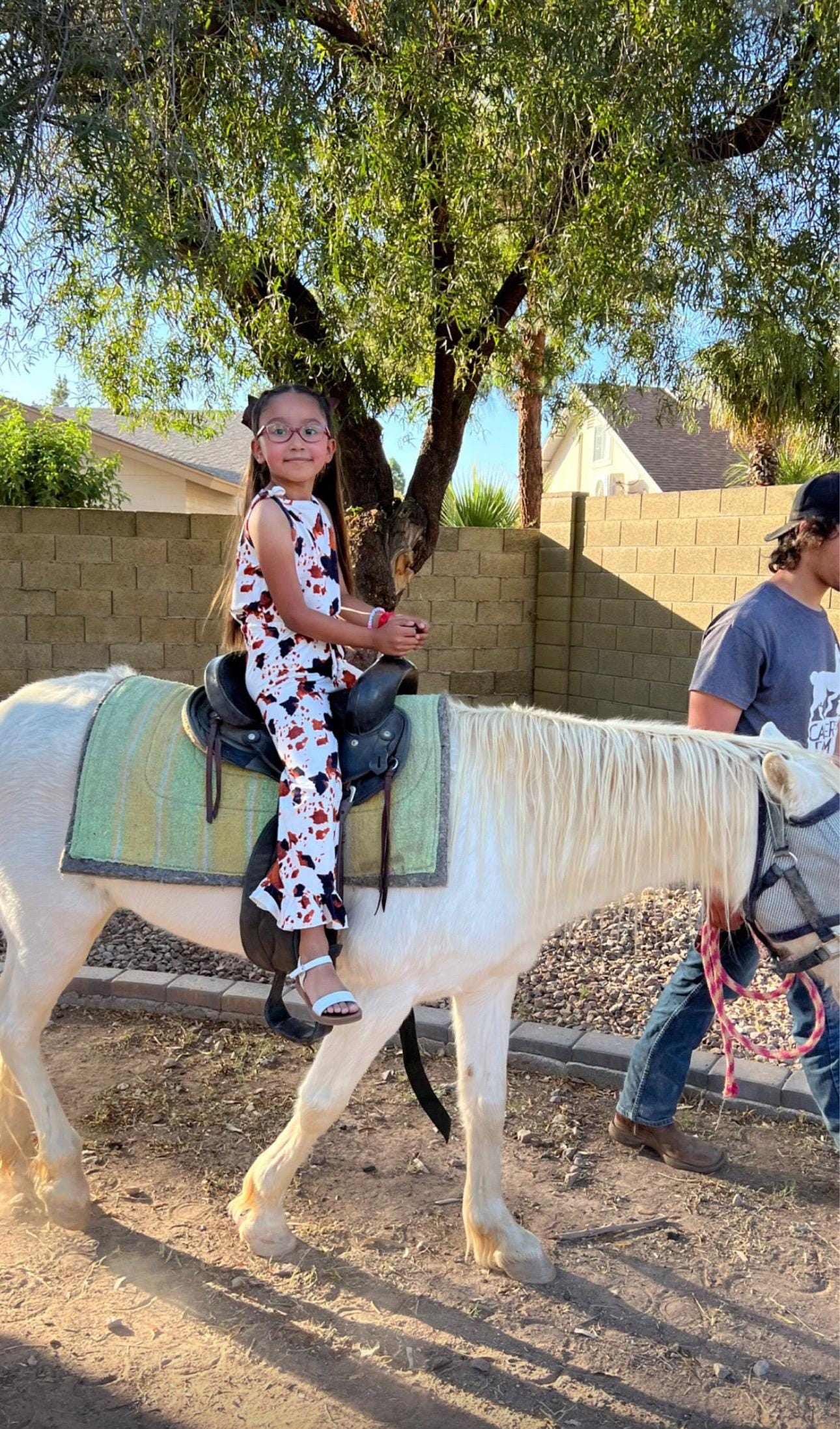 Cow Print Romper: Girls' Western Cowgirl Jumpsuit