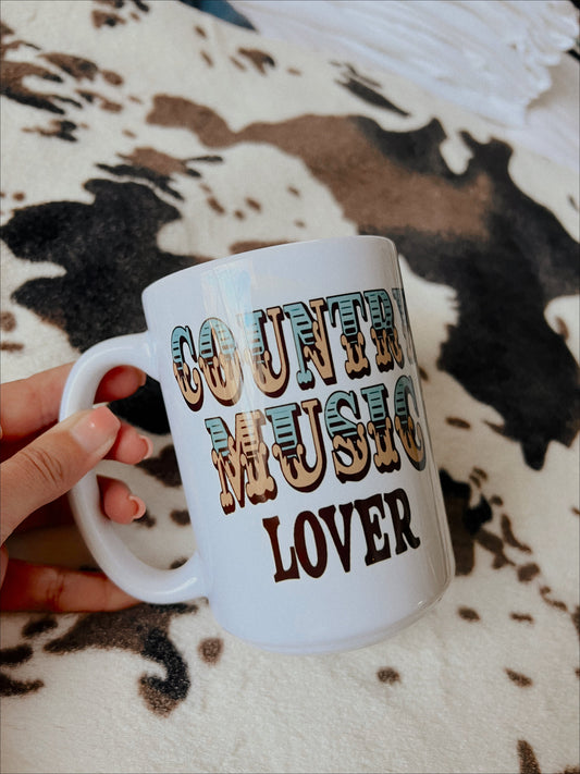 COUNTRY MUSIC LOVER MUG