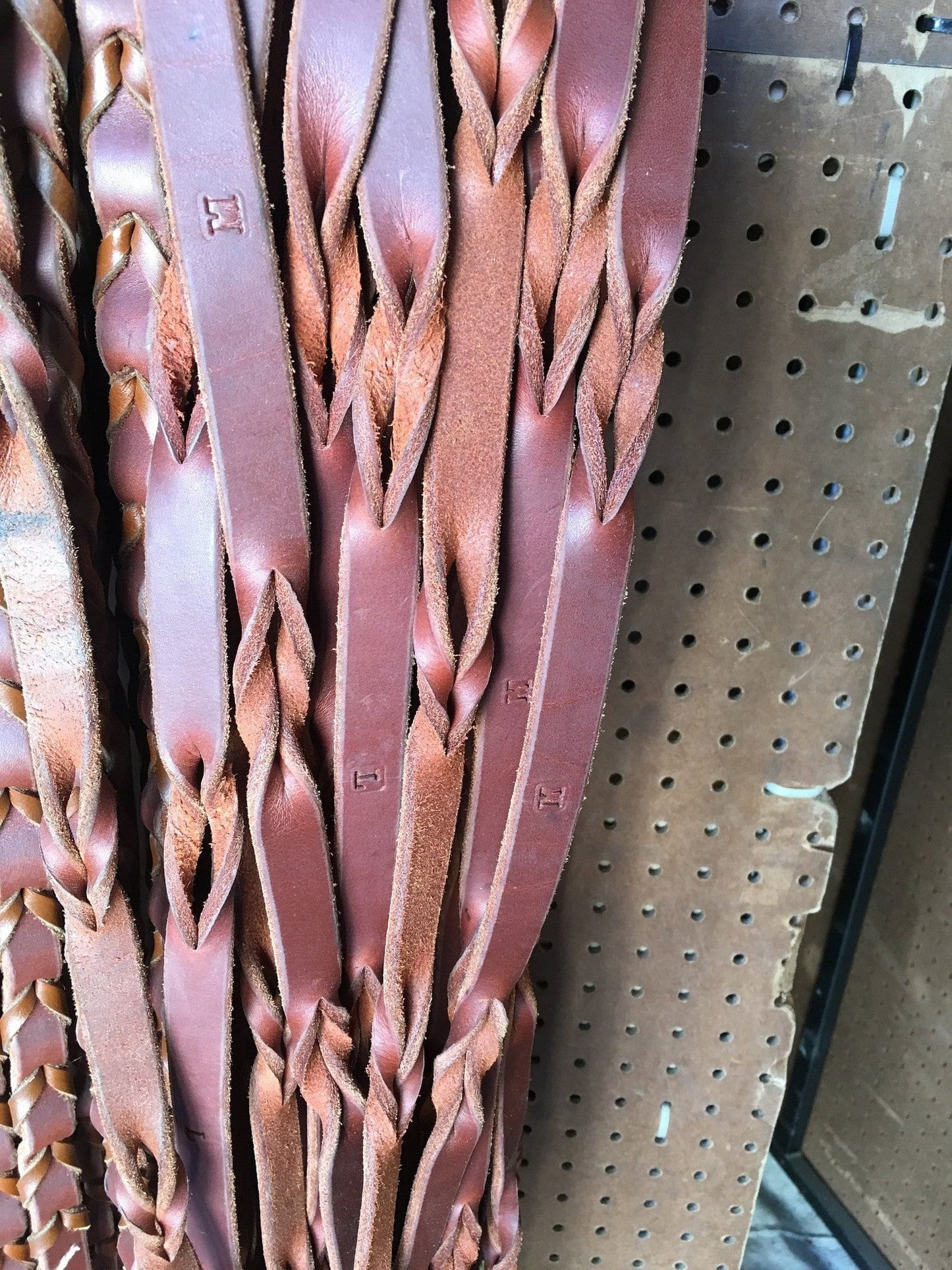 Flip Braided Leather Reins