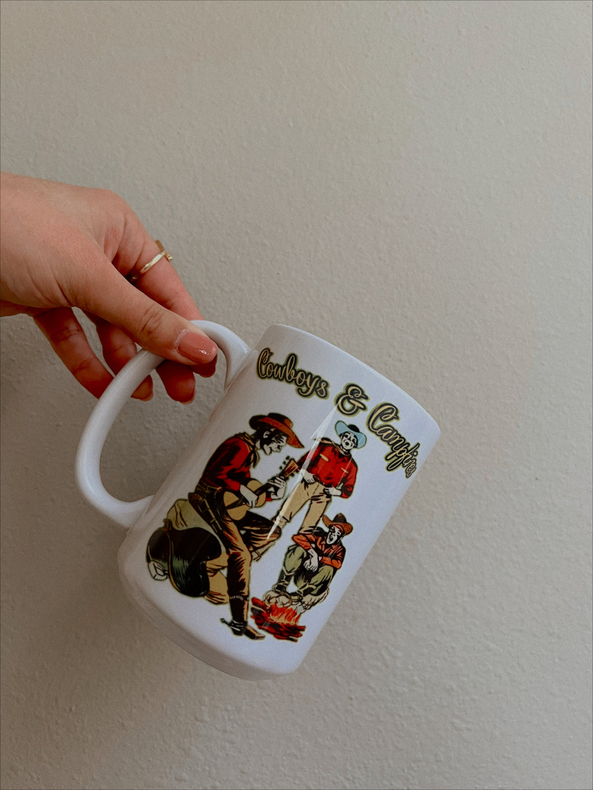COWBOYS & CAMPFIRES MUG