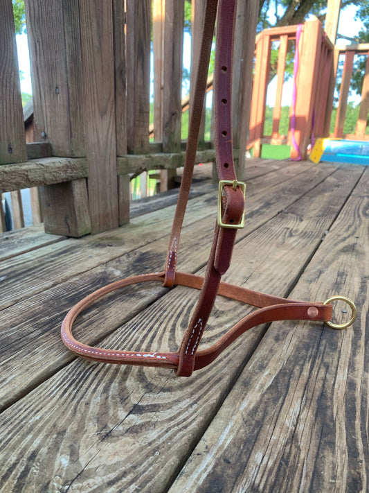 Rolled Leather Noseband