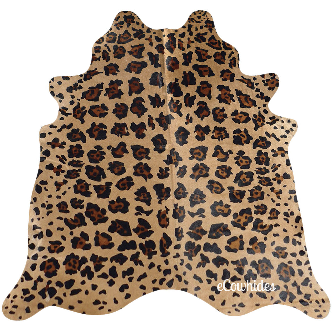 Jaguar Cowhide Rug