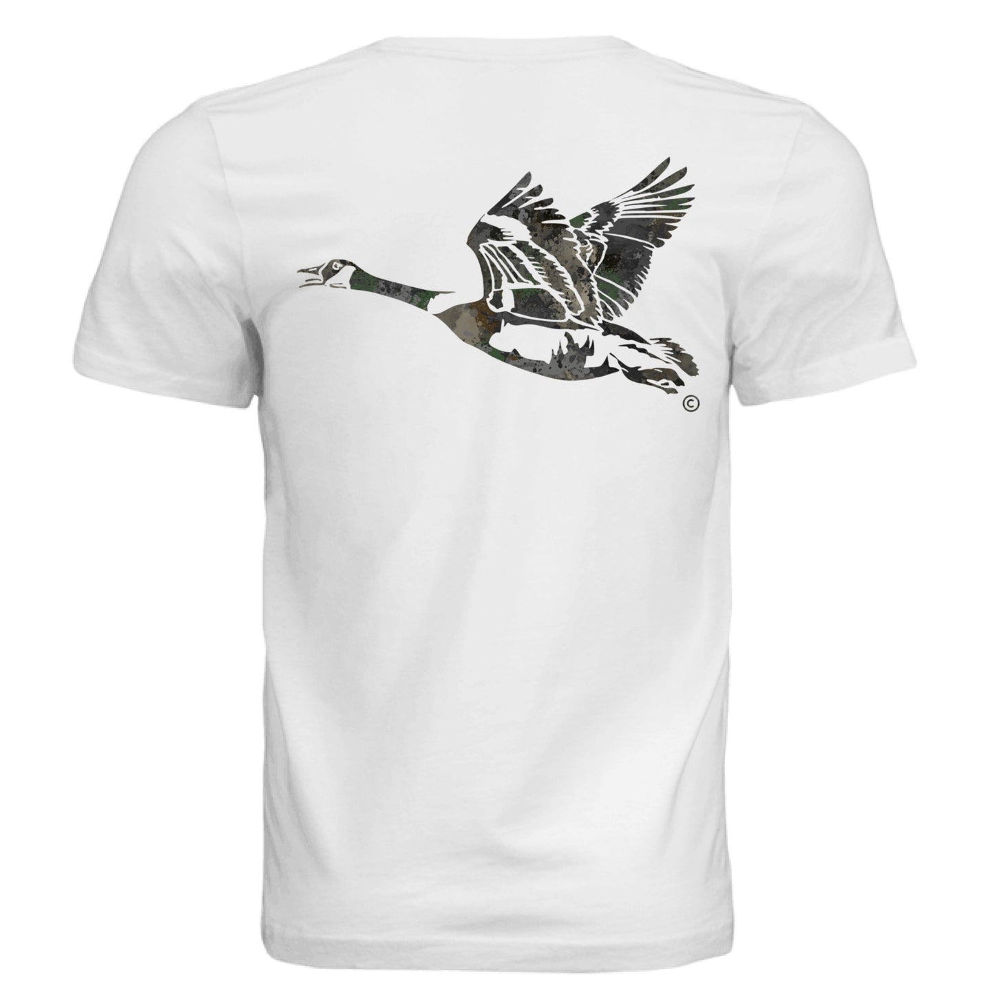 Timber Splash Burst Camo Goose T-Shirt