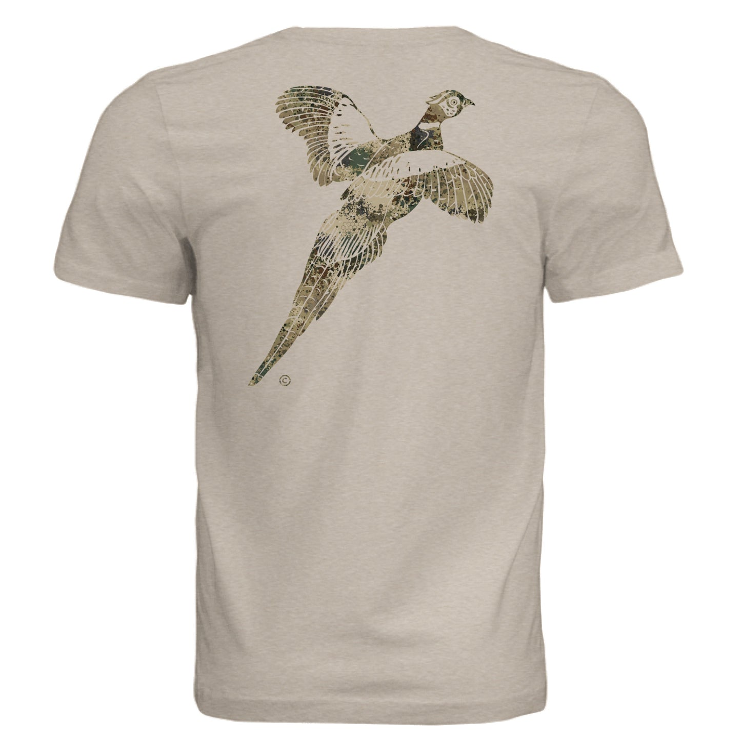 Upland Splash Burst Camo Pheasant T-Shirt