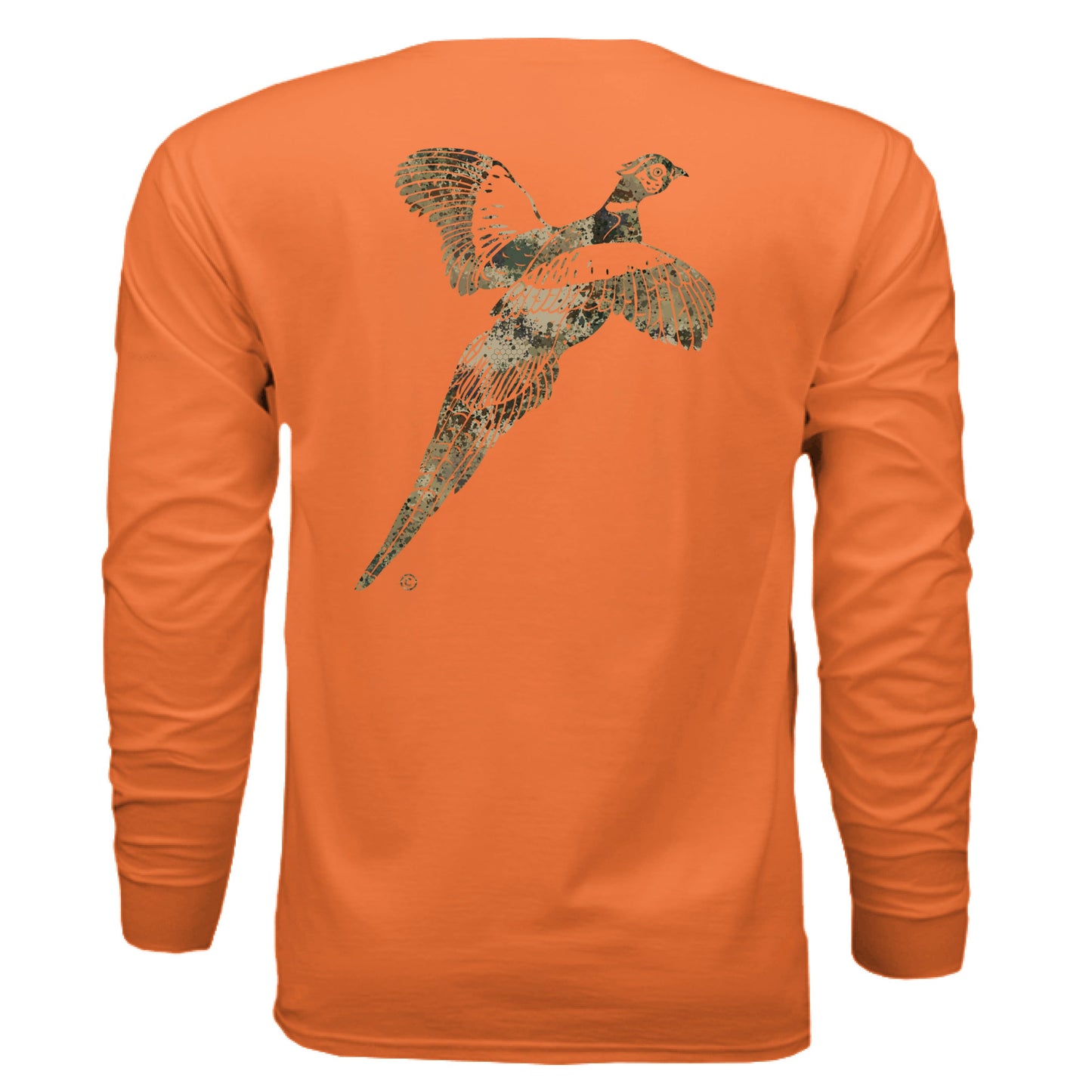 Upland Splash Burst Camo Pheasant Long Sleeve T-Shirt