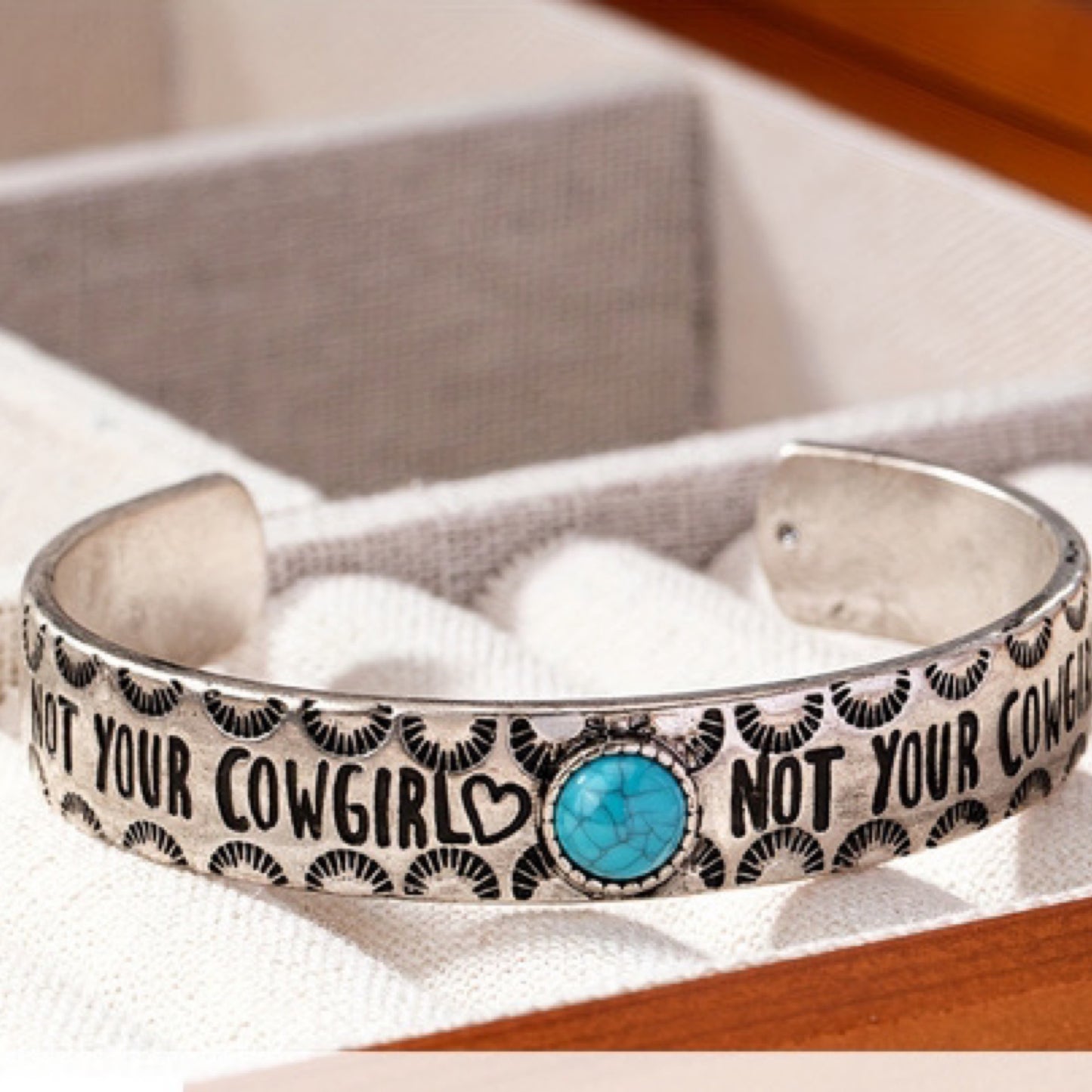 NOT YOUR COWGIRL BRACELET