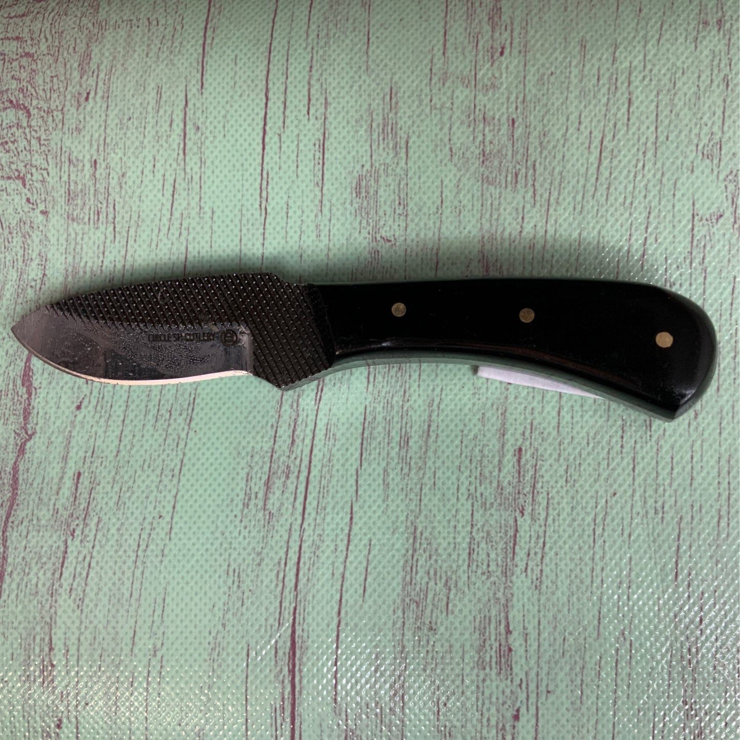RASP BLADE BULL HORN 5 1/2 STRAIGHT KNIFE