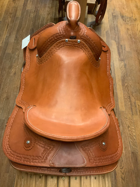 TERRY BATH 16 IN STEER WRESTLING SADDLE