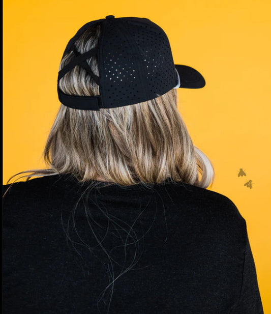 Vintage Pony Up High Pony Cap