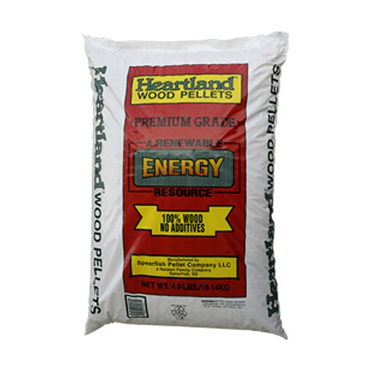 Heartland Stove Pellets 40 lb bag PALLET OF 60