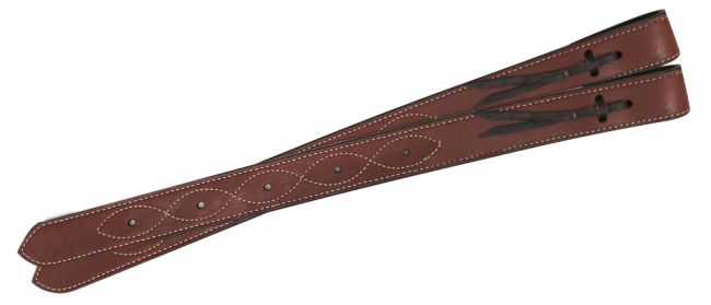 1 PR HEAVY LEATHER BACK BILETS