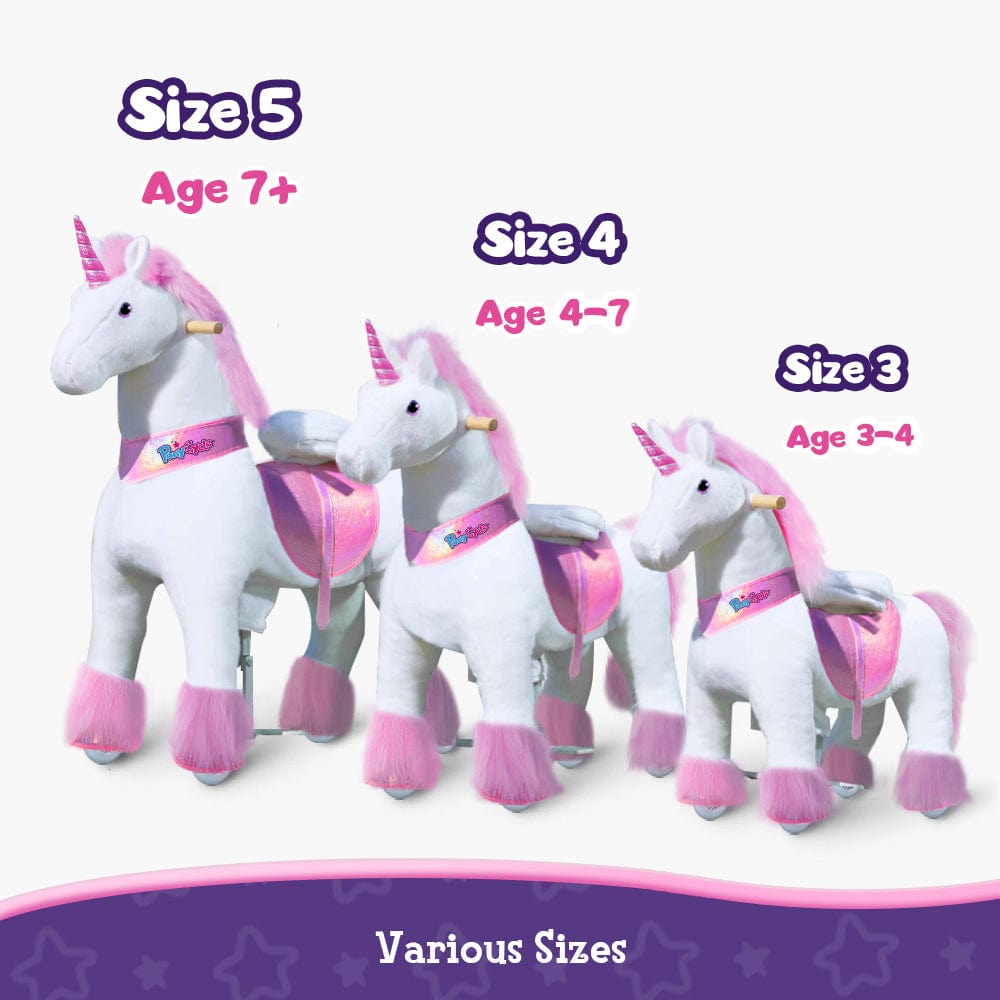 Model U® Ride-On Unicorn Age 3-4 Pink