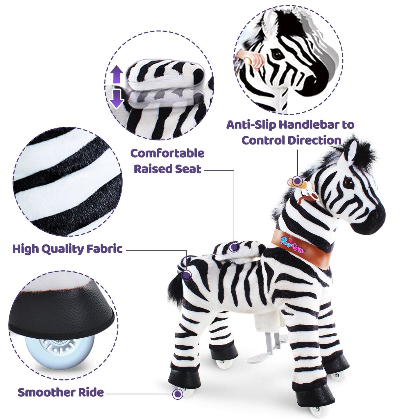 Model U® Zebra toy Age 3-4