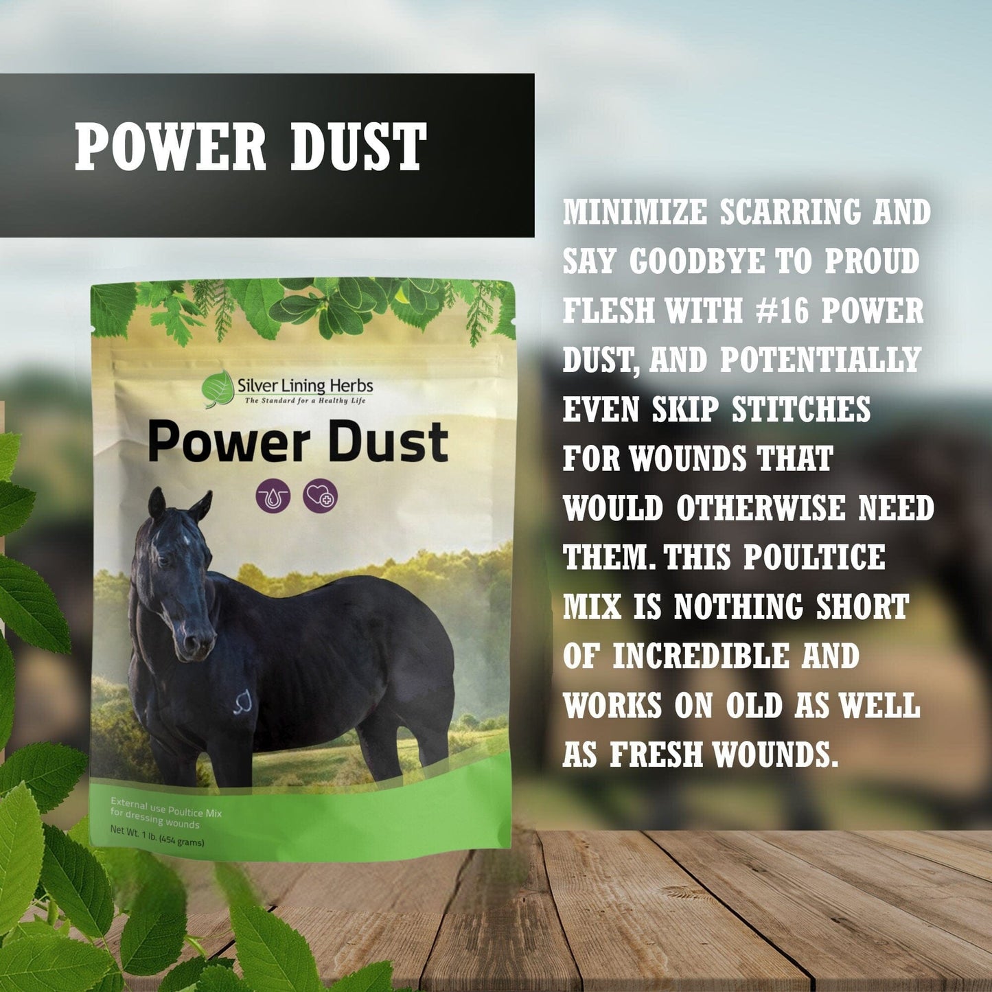Power Dust for Horses