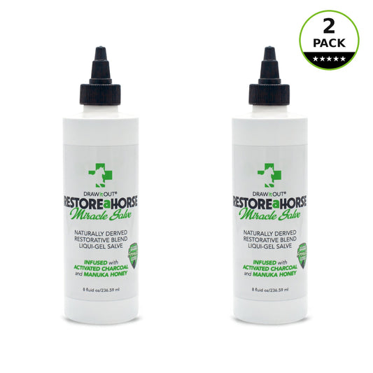 Draw It Out® RESTOREaHORSE® Horse Skin Salve | 8oz & 16oz