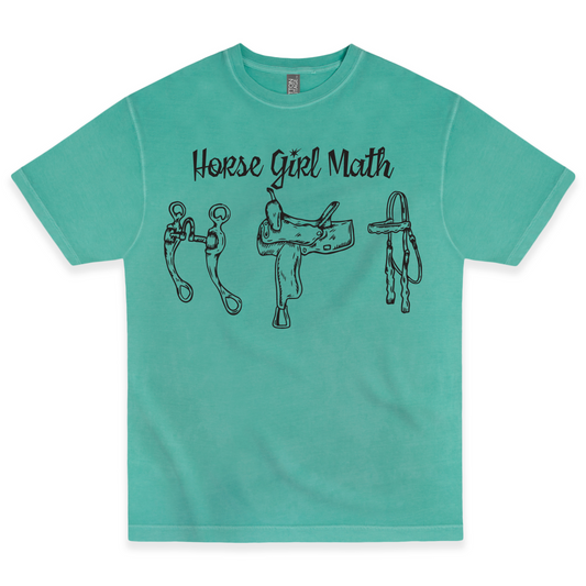 Horse Girl Math Tee