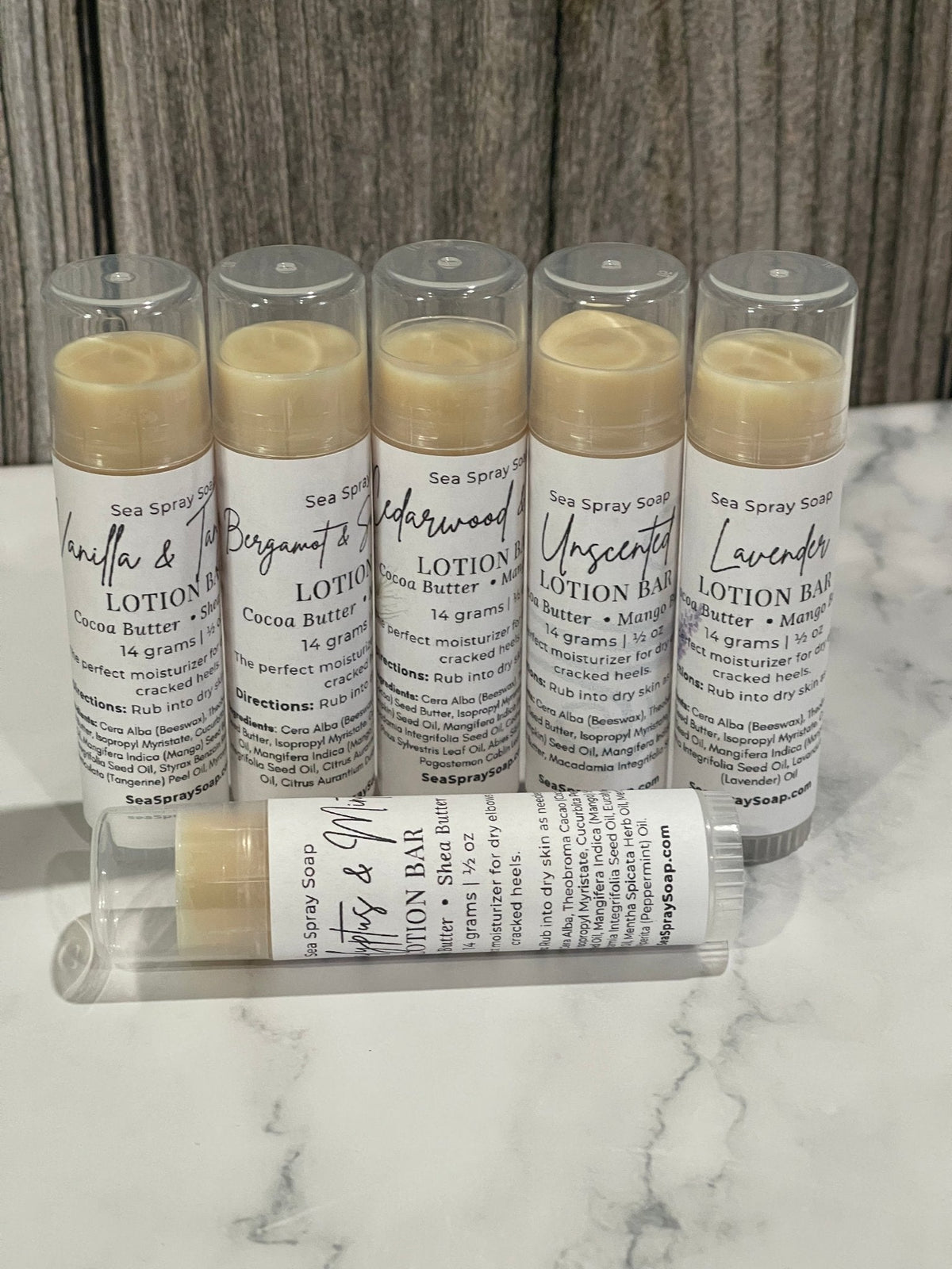 Solid Lotion Bar: Tin or Twist-Up Stick