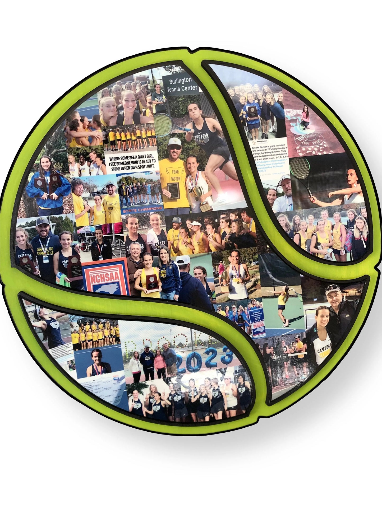 15 inch Tennis Player Gift | "She couldn't stop looking at it!"
