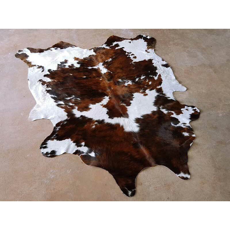 Tricolor Cowhide Rug