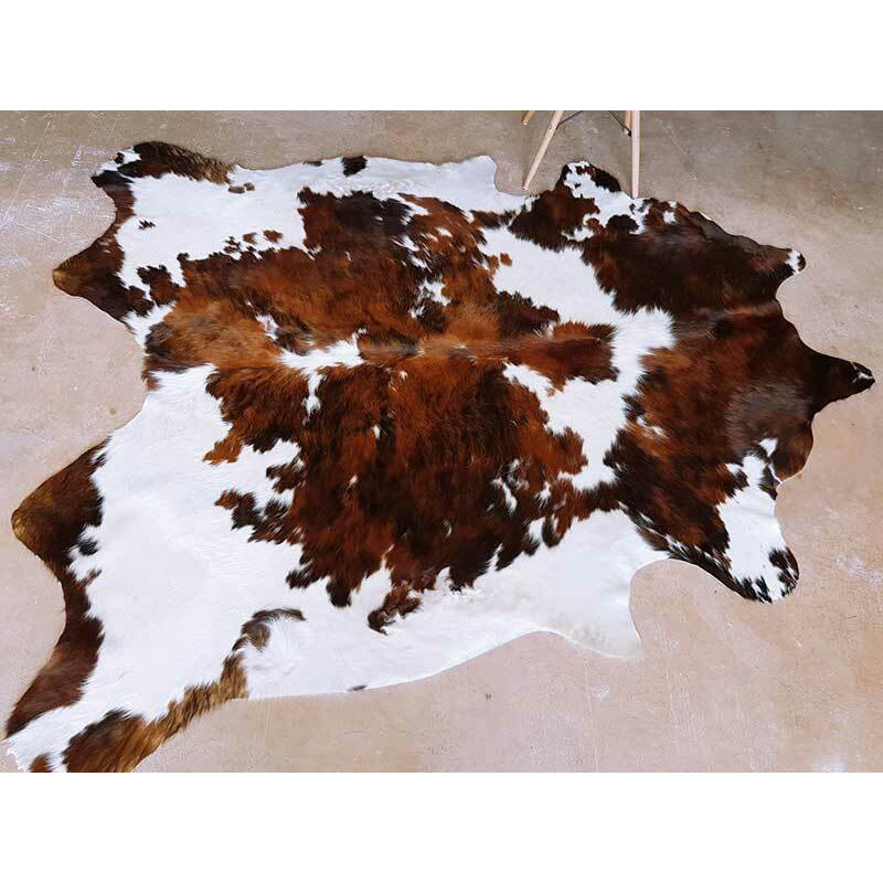 Tricolor Cowhide Rug