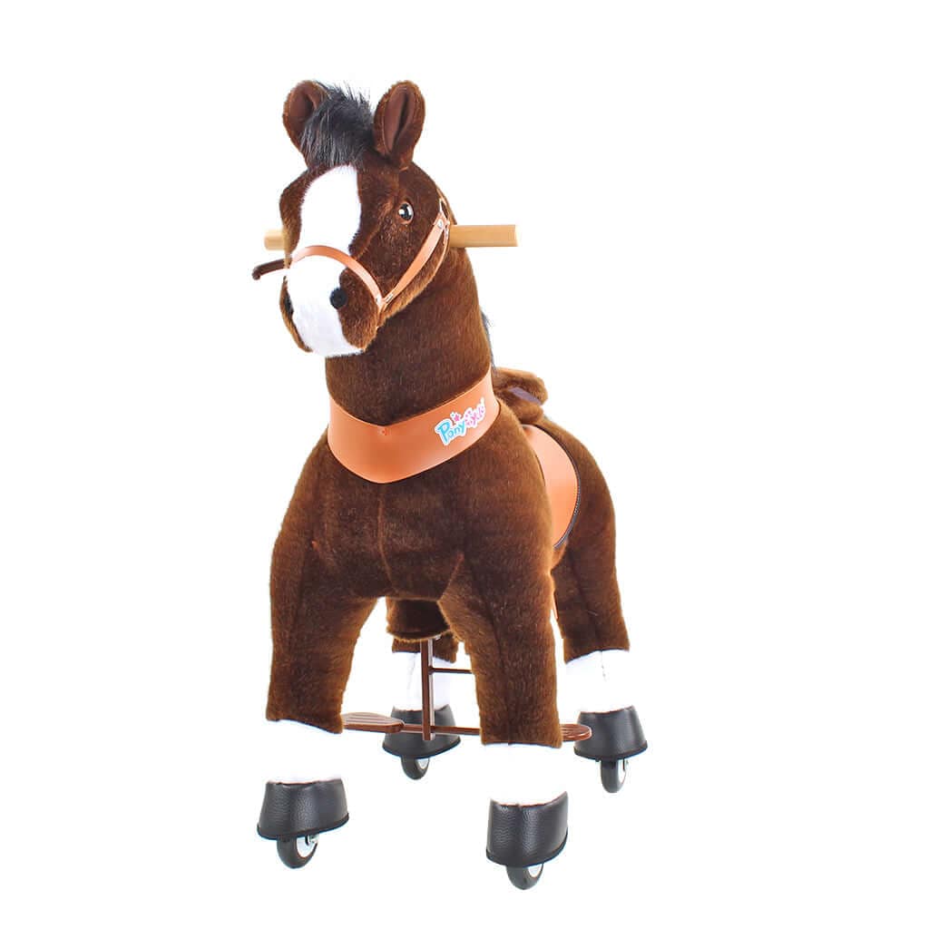 Model U® Ride On Horse Toy Age 3-4 Chocolate