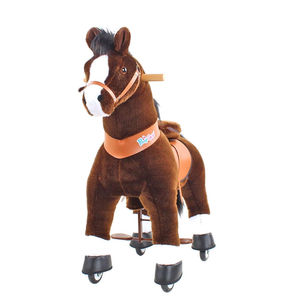 Model U® Ride On Horse Toy Age 3-4 Chocolate