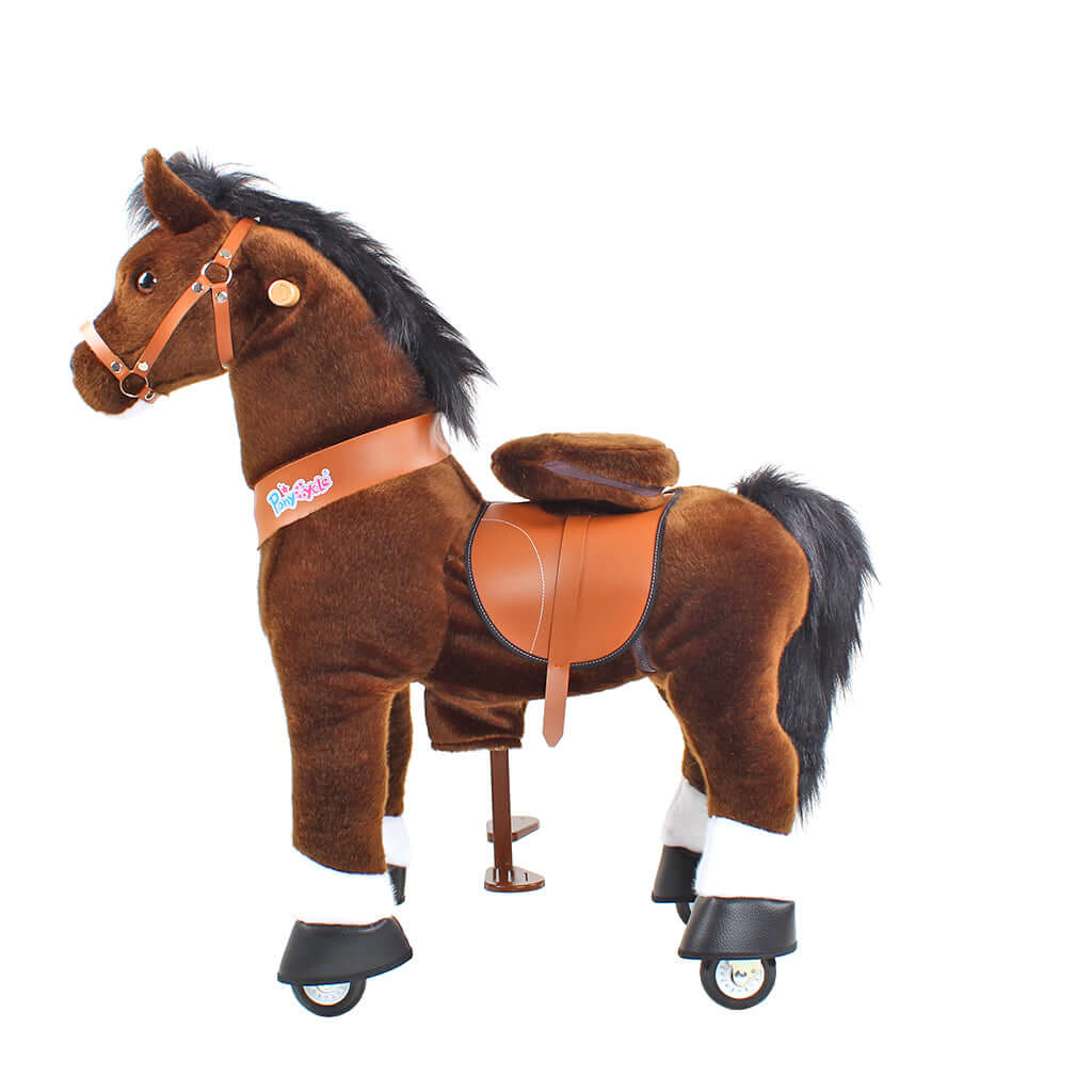 Model U® Ride On Horse Toy Age 3-4 Chocolate
