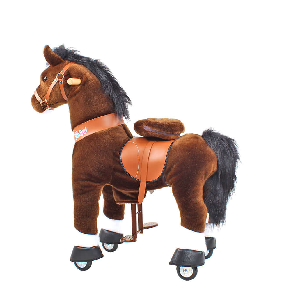 Model U® Ride On Horse Toy Age 3-4 Chocolate